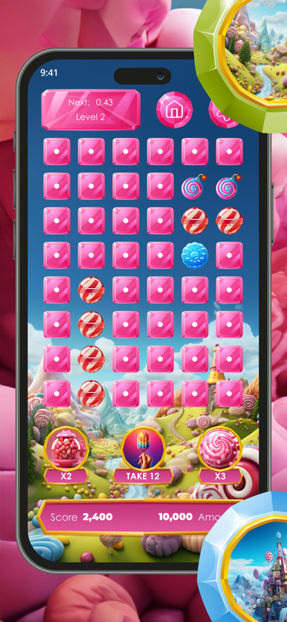 Base Candy: Lollipops BC Land游戏截图