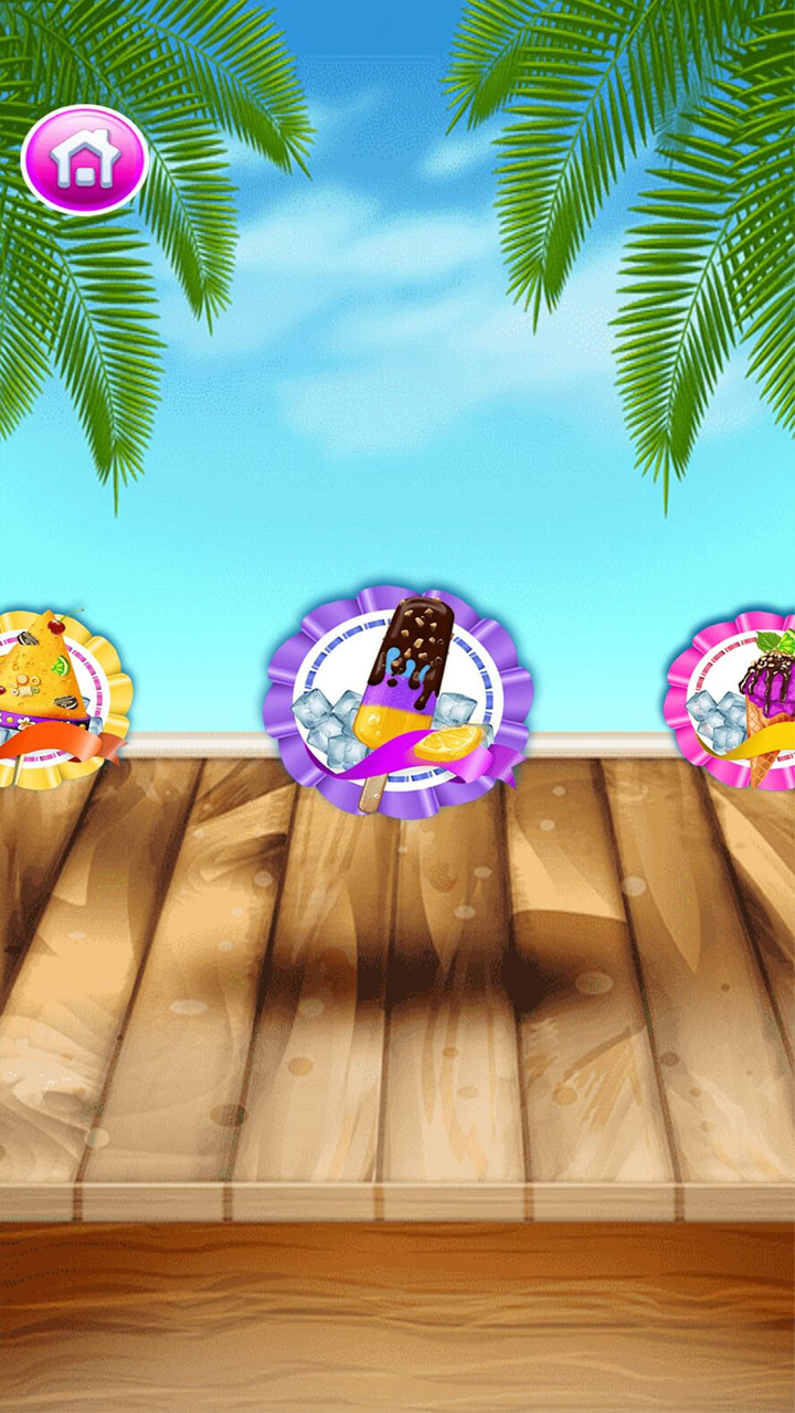 公主宝宝冰淇淋达人游戏截图