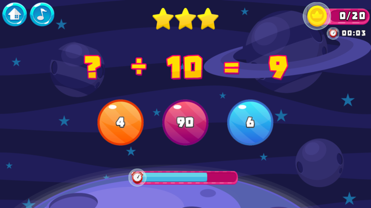 Math Game 2nd Grade-Brain Test游戏截图
