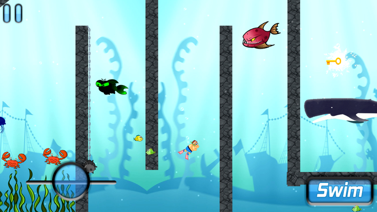 Treasure Hunt Underwater游戏截图