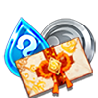 伙伴招募凭证*2 ，随机普通宝石*2，银币*5w