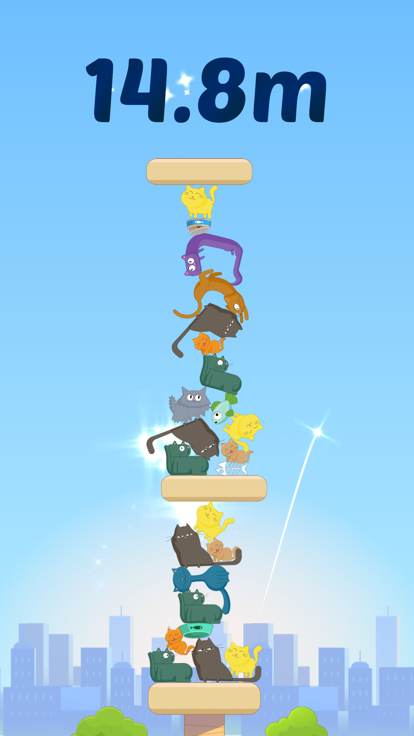 Stack the Cats游戏截图