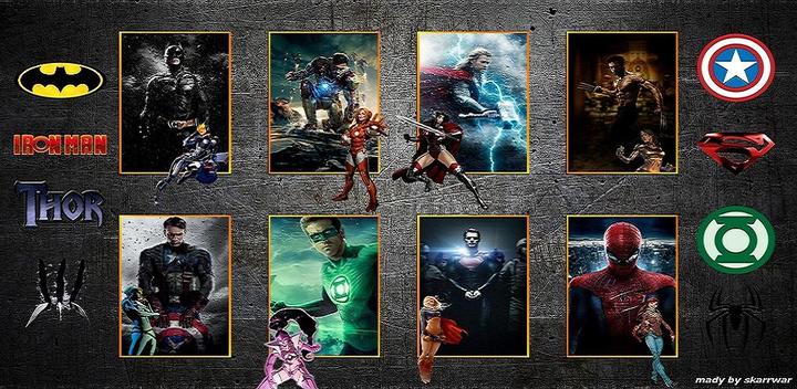 Super Heros HD Wallpapers游戏截图