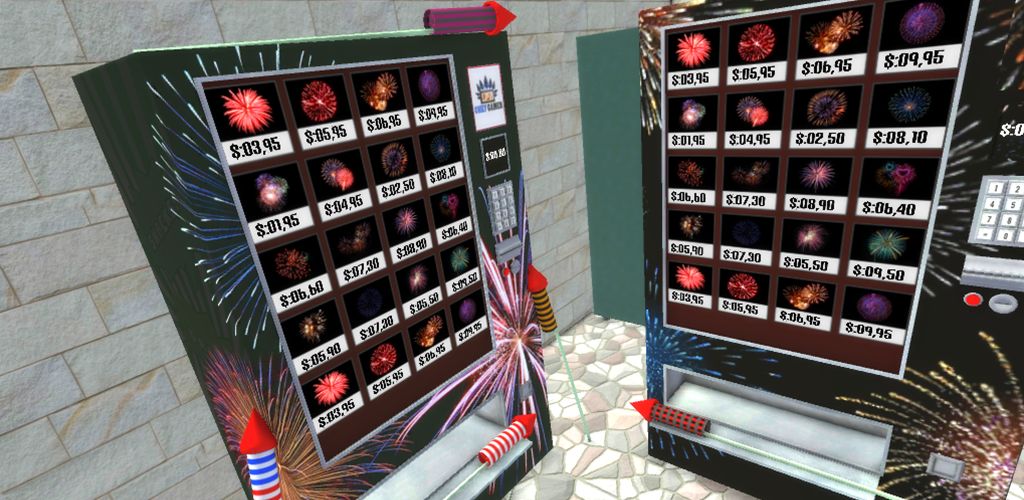 Fireworks Vending Machine NY