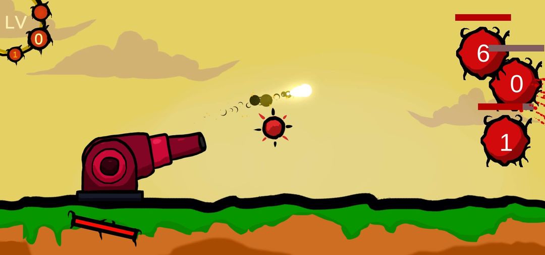 大炮模拟器游戏截图