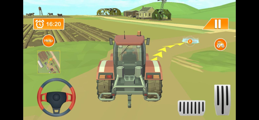 Tractor Sim Farming Games 3d游戏截图