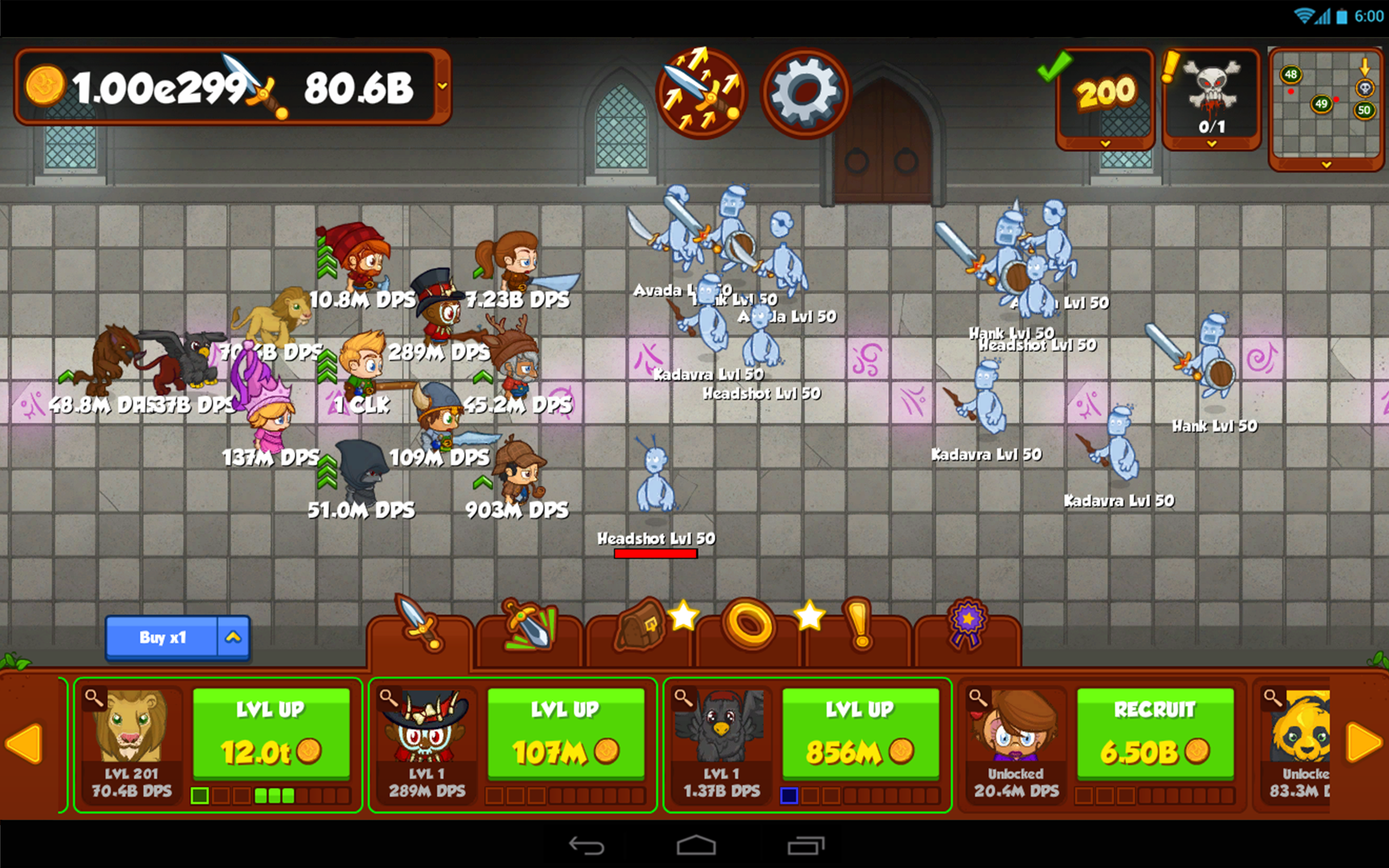 Crusaders of the Lost Idols游戏截图