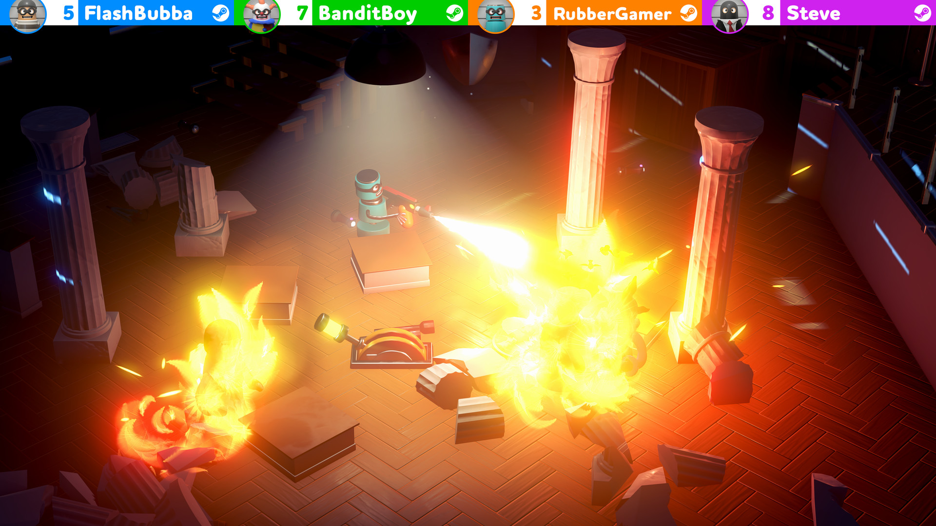 橡胶强盗游戏截图