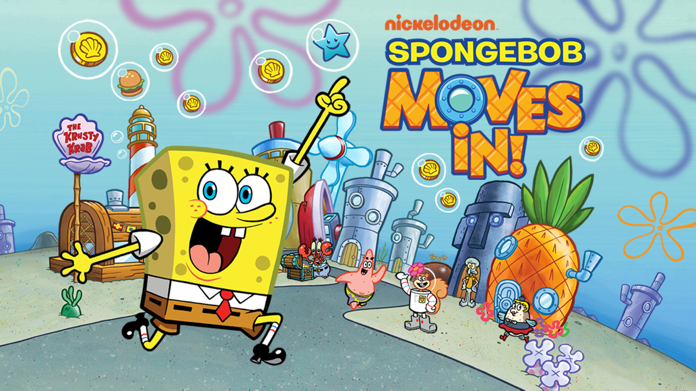 SpongeBob Moves In游戏截图
