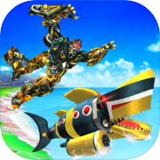 Real Robot Shark Game: Angry Shark Robot Transform