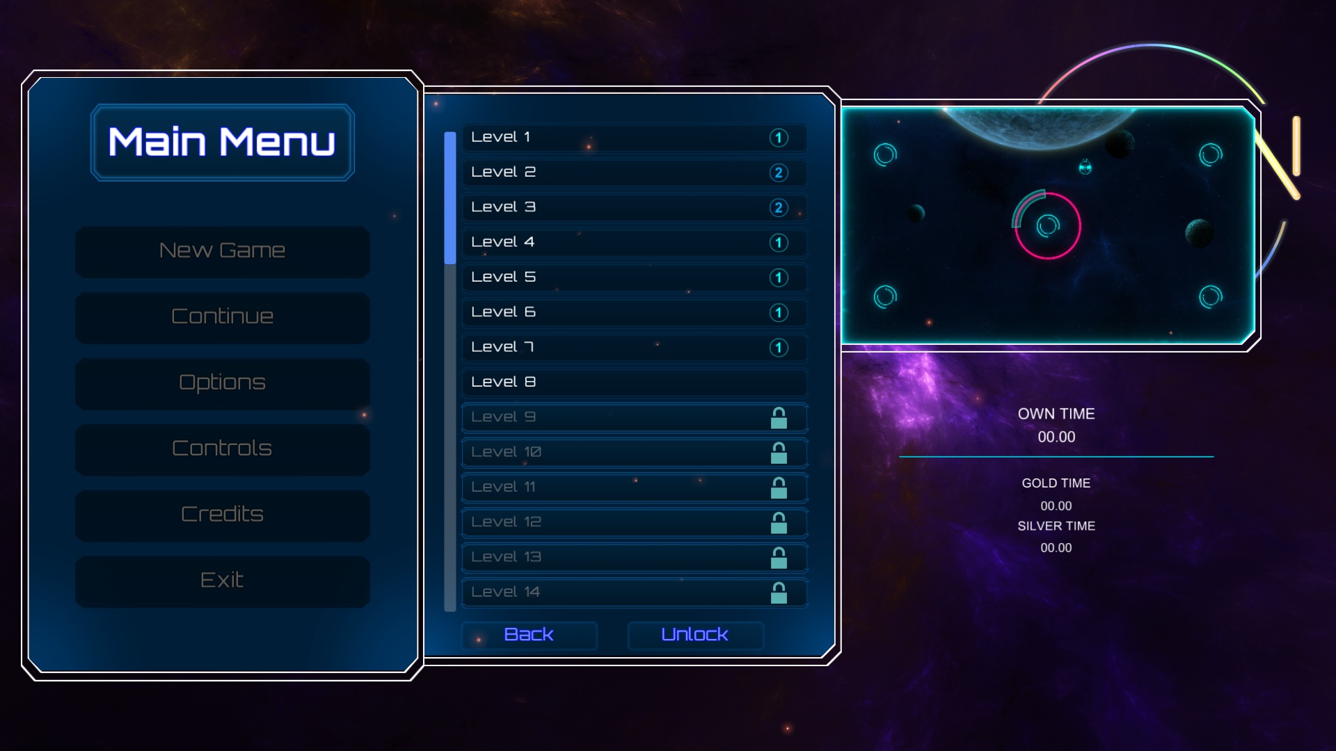 Neon Space 2游戏截图