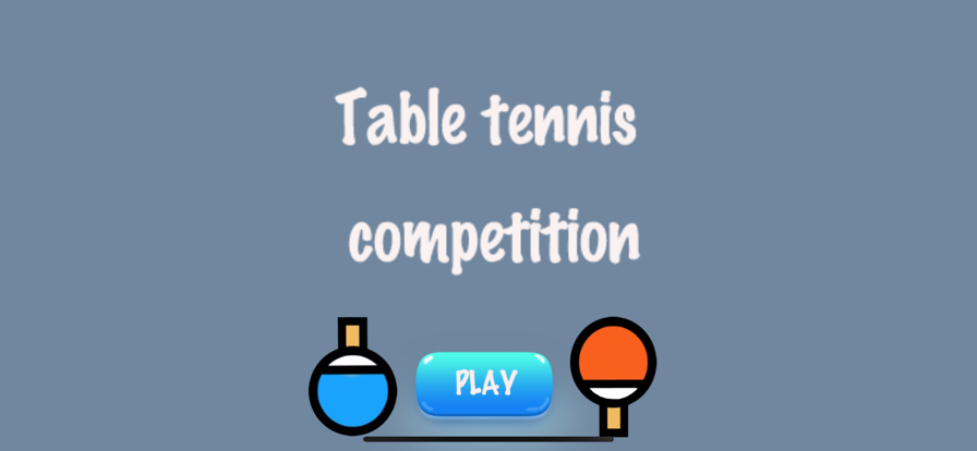 Table tennis competition游戏截图