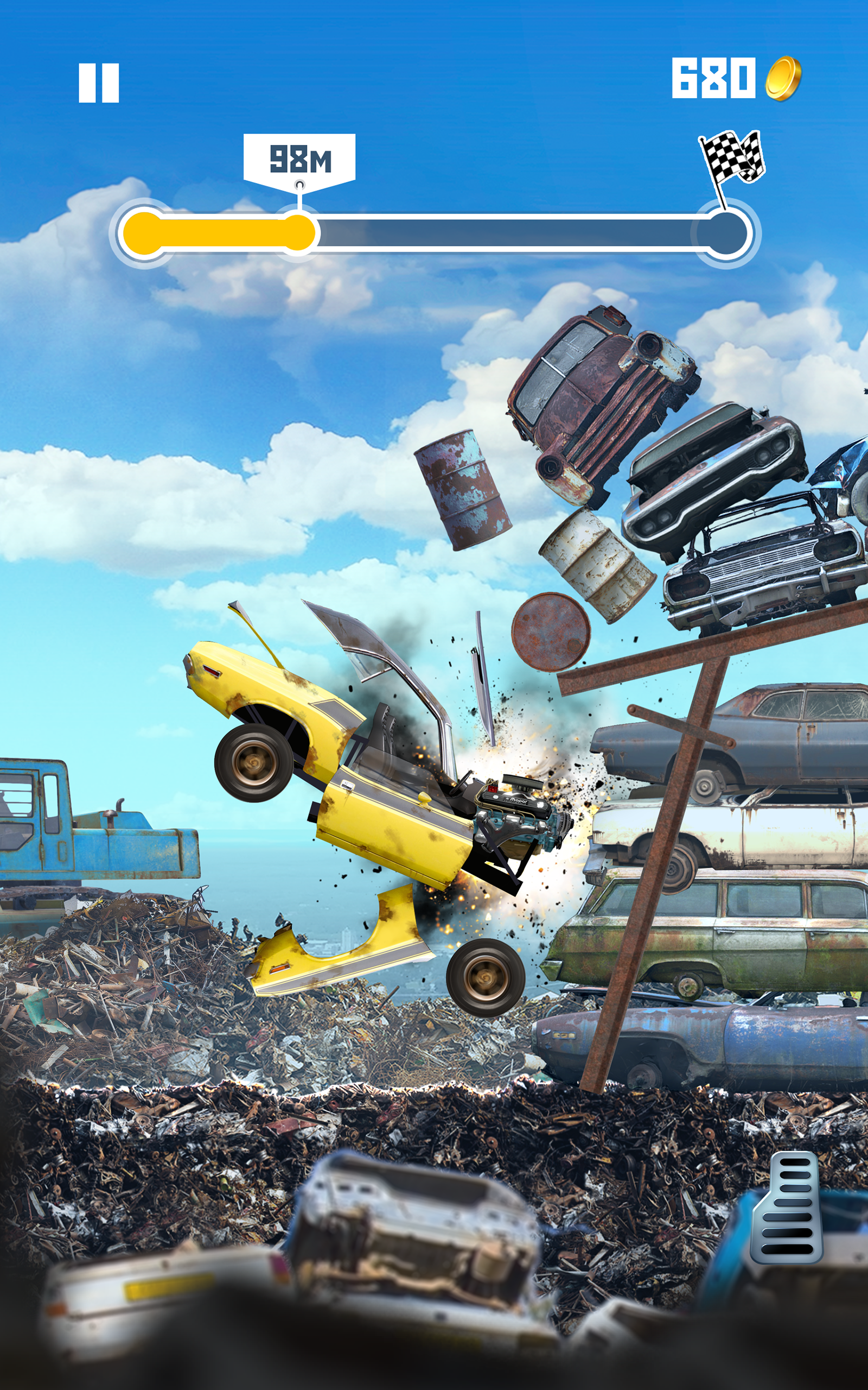 Jump The Car游戏截图