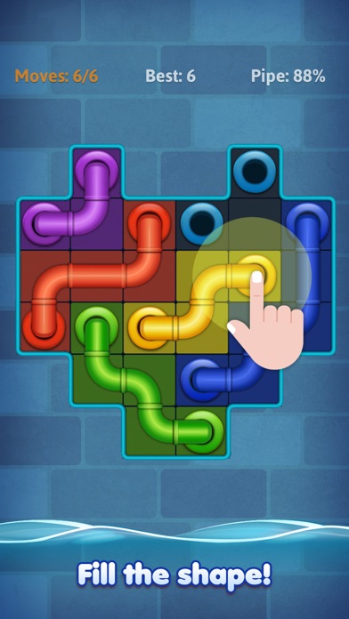 Line Puzzle: Pipe Art游戏截图
