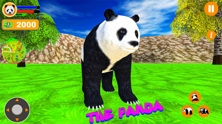Panda Simulator Forest Animal游戏截图