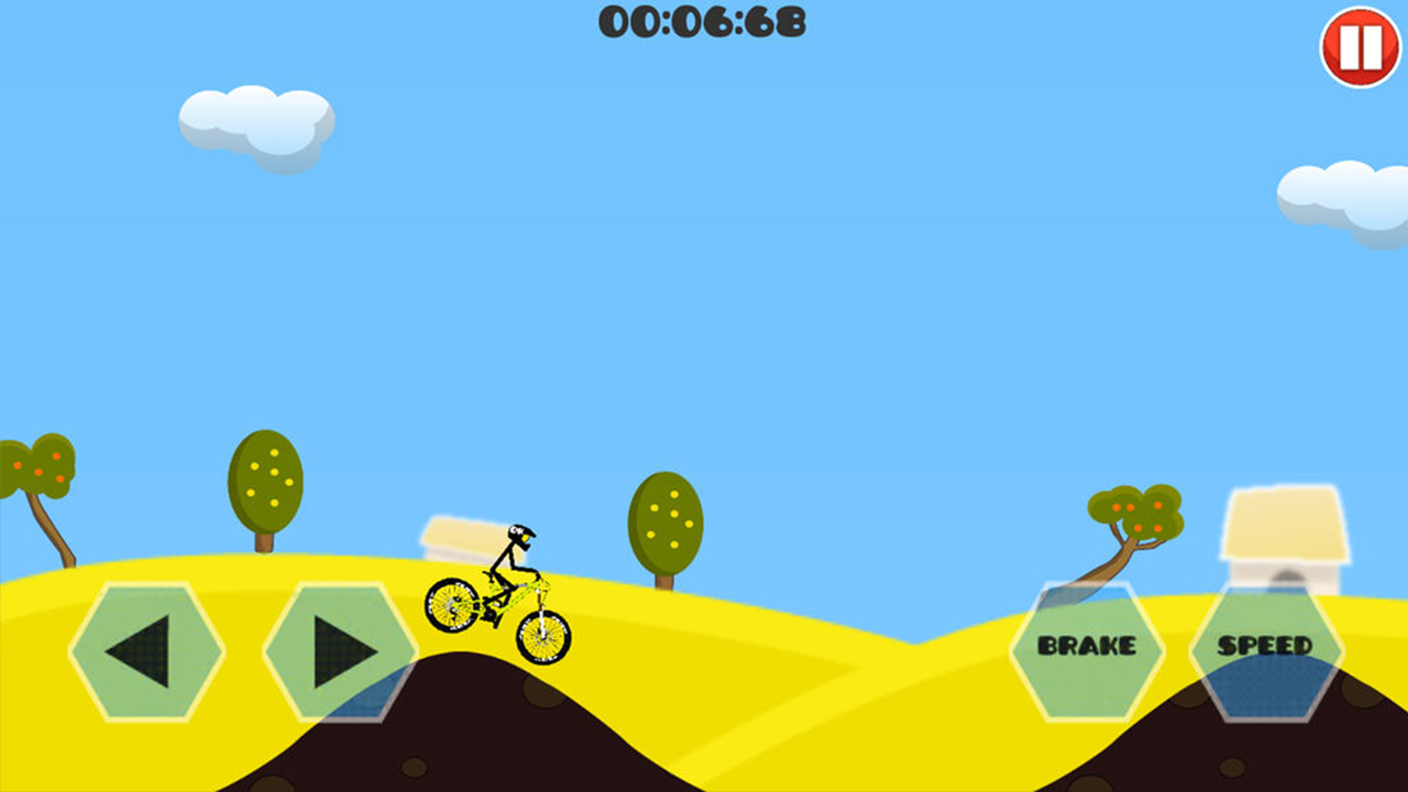 火柴人骑手游戏截图