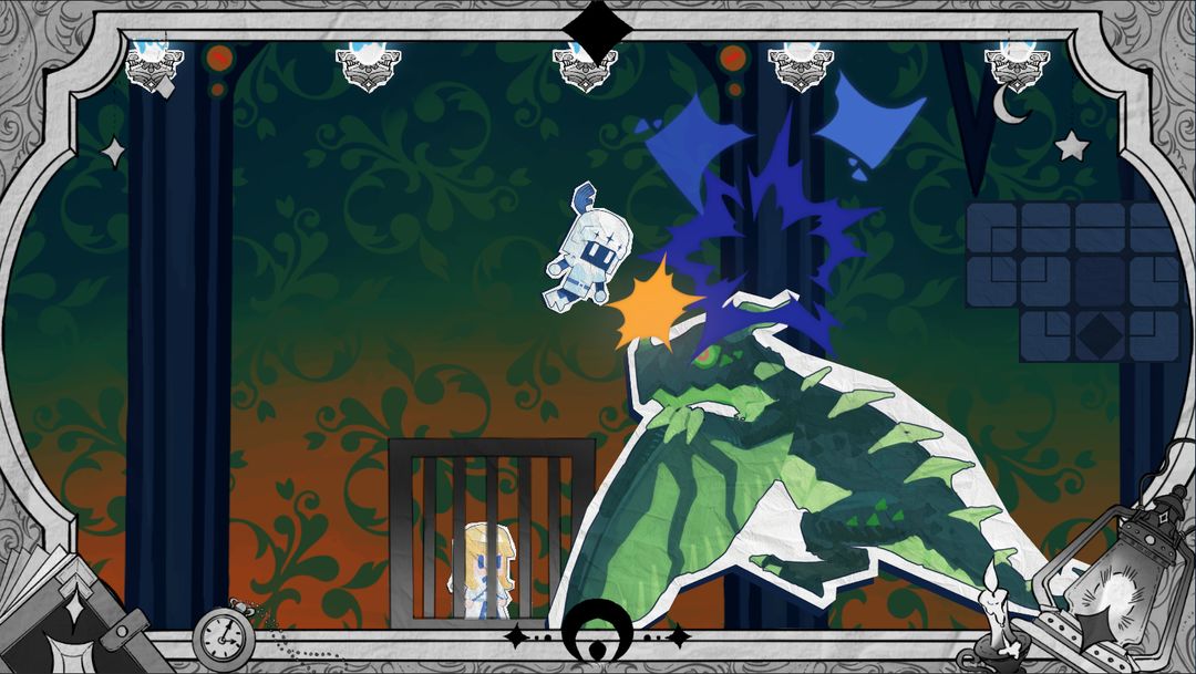 纸面骑士Nonstop游戏截图