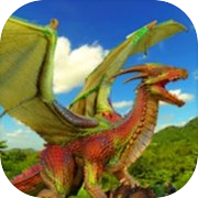 Dragon Simulator fighting Aren