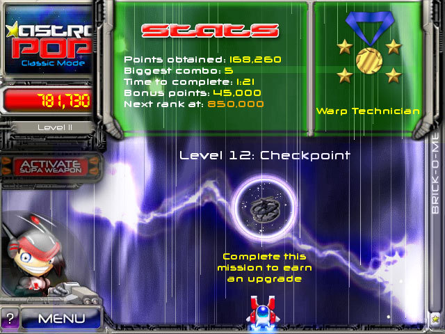 AstroPop Deluxe游戏截图