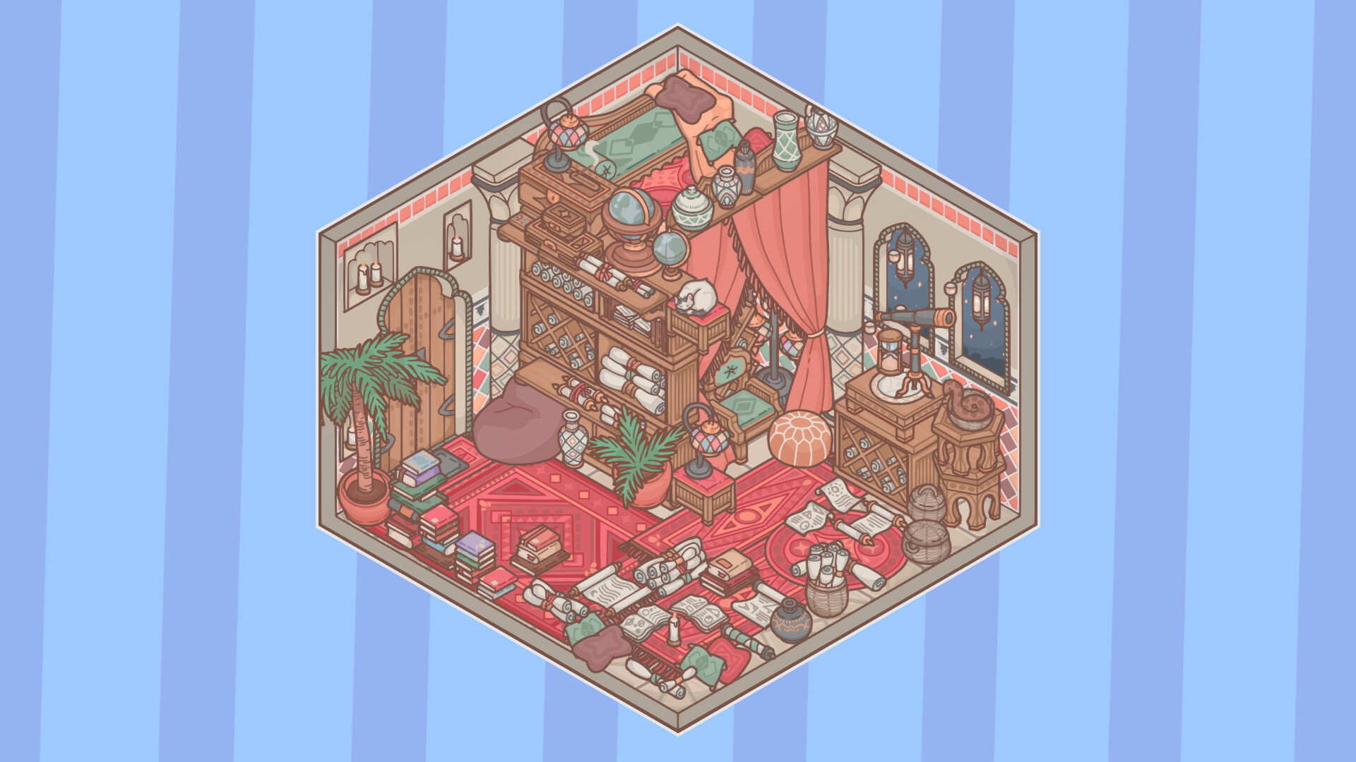 造景贴纸：治愈小角落游戏截图