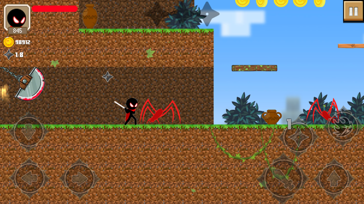 Stickman Ninja Legend Battle游戏截图