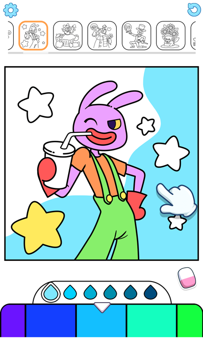 Color Digital: Coloring Book游戏截图