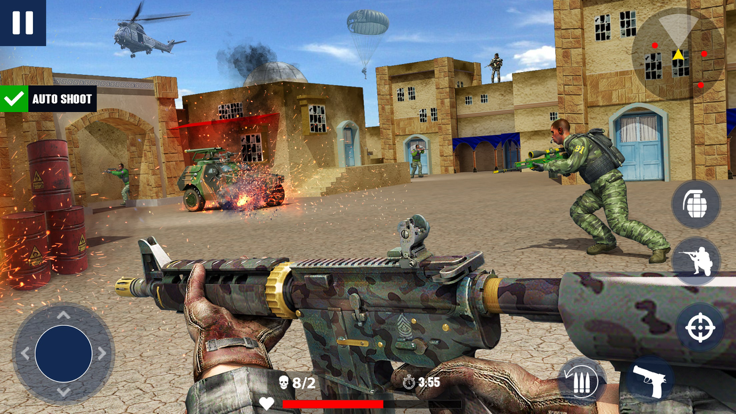 War Zone: Army Shooting Battle游戏截图