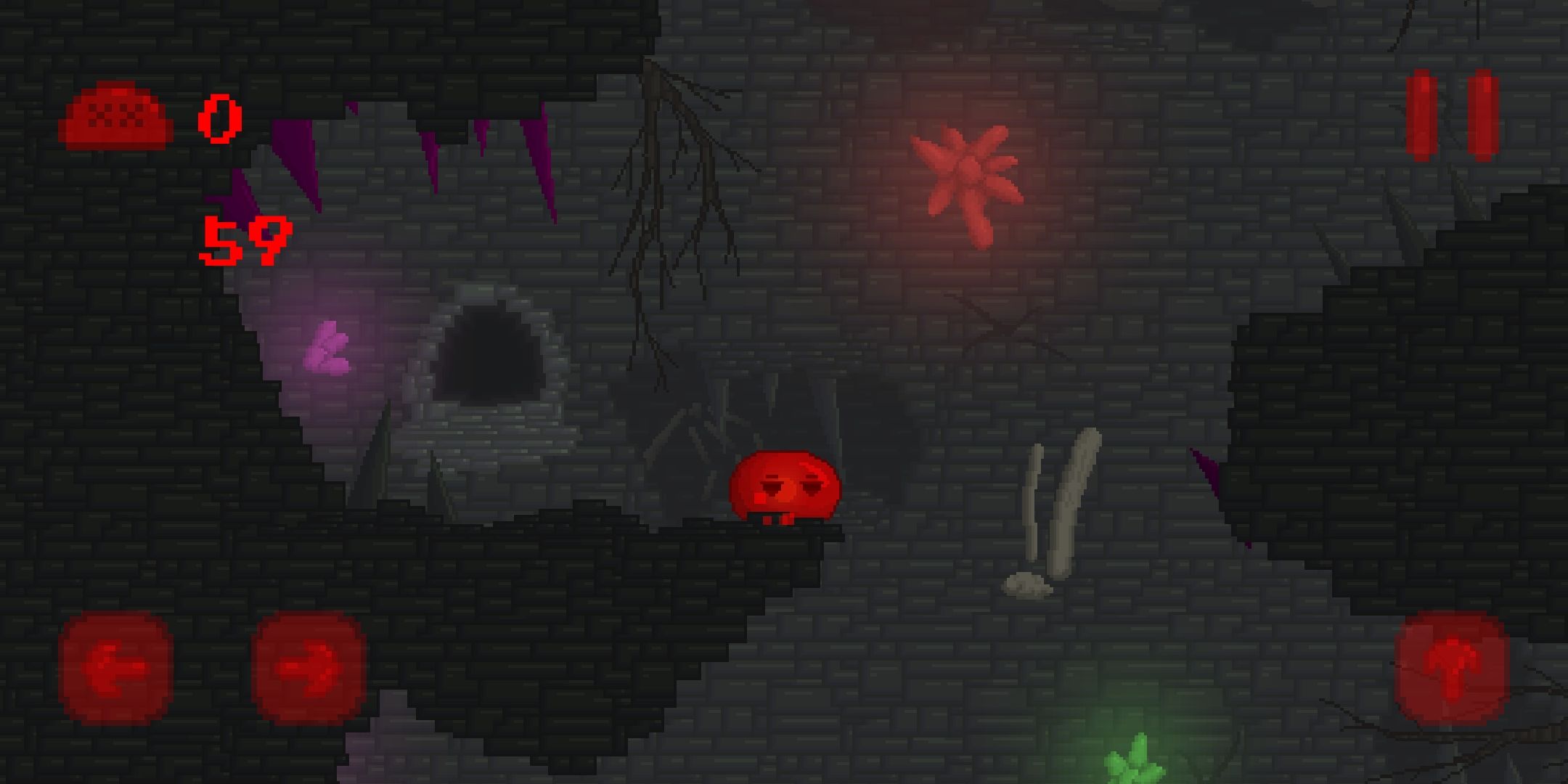 Screenshot of Slime Cave