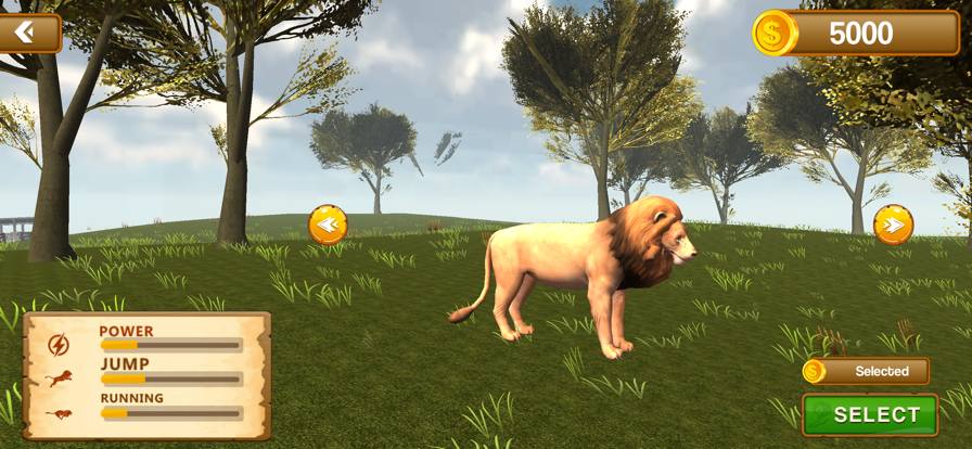 Lion Simulator - Animal Games游戏截图