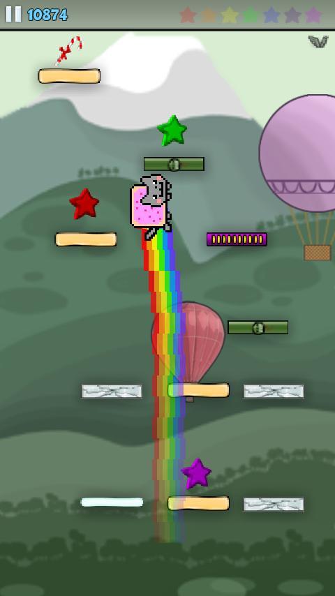 Nyan Cat: Jump!游戏截图