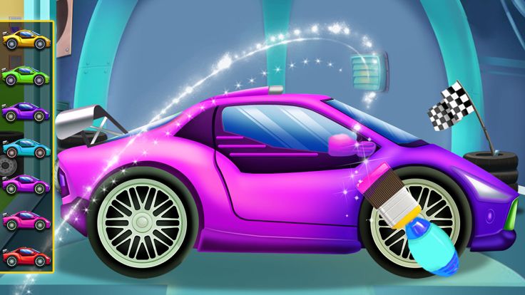 Car Shop Games - Kids Car Wash游戏截图