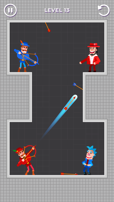 Drawmaster - puzzle shooter游戏截图