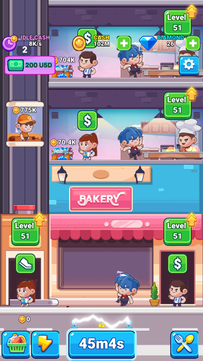 Idle Canteen Tycoon: Idle Food游戏截图