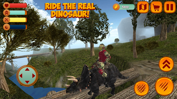 Dino Rider - Island Survival游戏截图