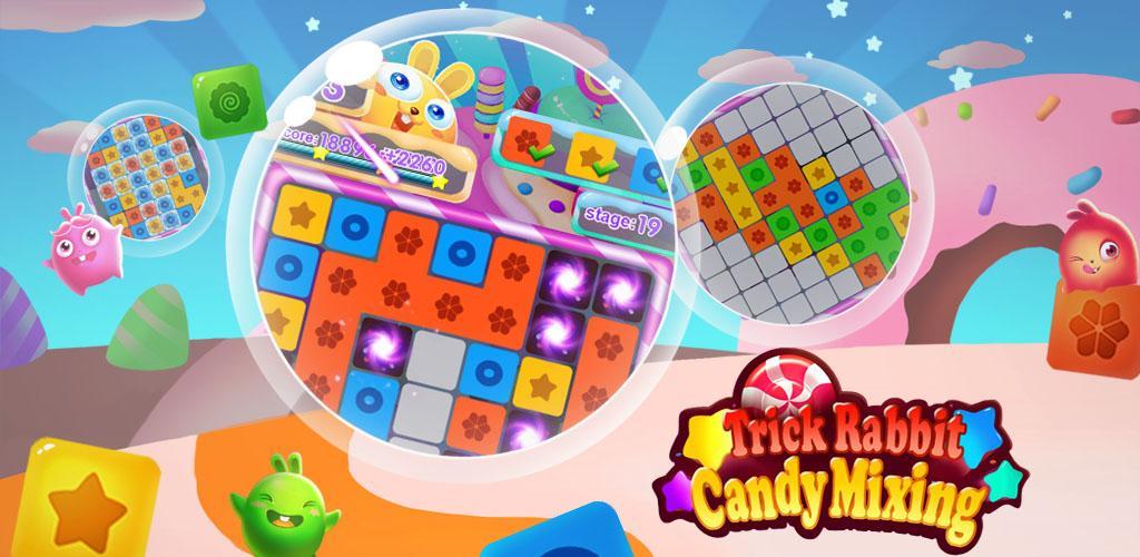 Trick Rabbit : Candy Mixing游戏截图