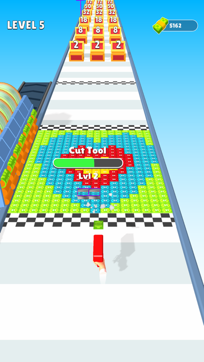 Money Cut Run游戏截图