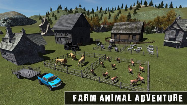 越野动物运输车4×4游戏截图