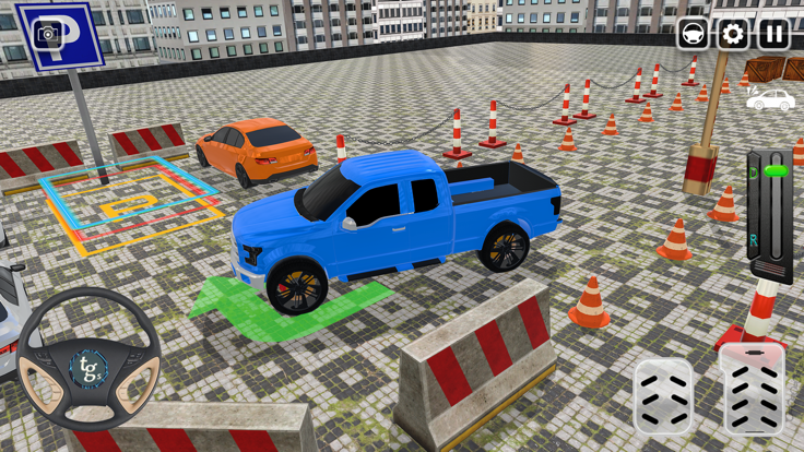 Modern Prado Car Parking Games游戏截图