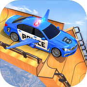Police Flying Car Stunts 3D