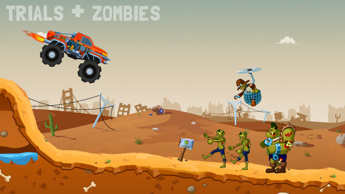 Zombie Road Trip Trials游戏截图