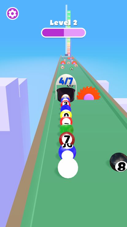 Billiards Run游戏截图