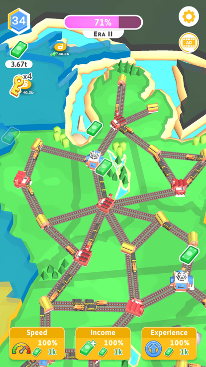 Train Empire: Connect Railroad游戏截图