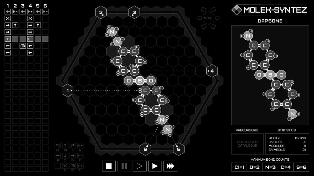 MOLEK-SYNTEZ游戏截图