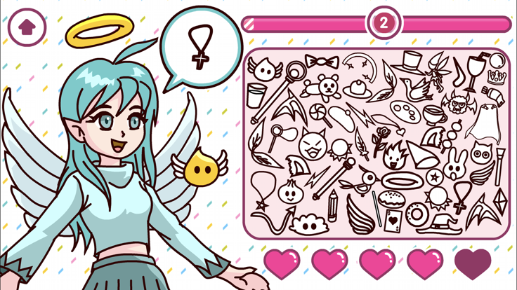 女孩物品世界 - 收纳整理游戏游戏截图