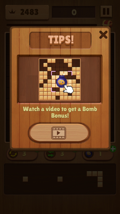 Woodytris: Block Puzzle游戏截图