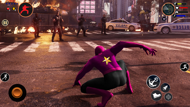 超级英雄 Apex 格斗游戏游戏截图