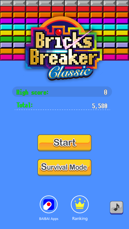 破砖经典Bricks Breaker Classic游戏截图