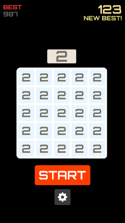 2048 Falling Numbers游戏截图