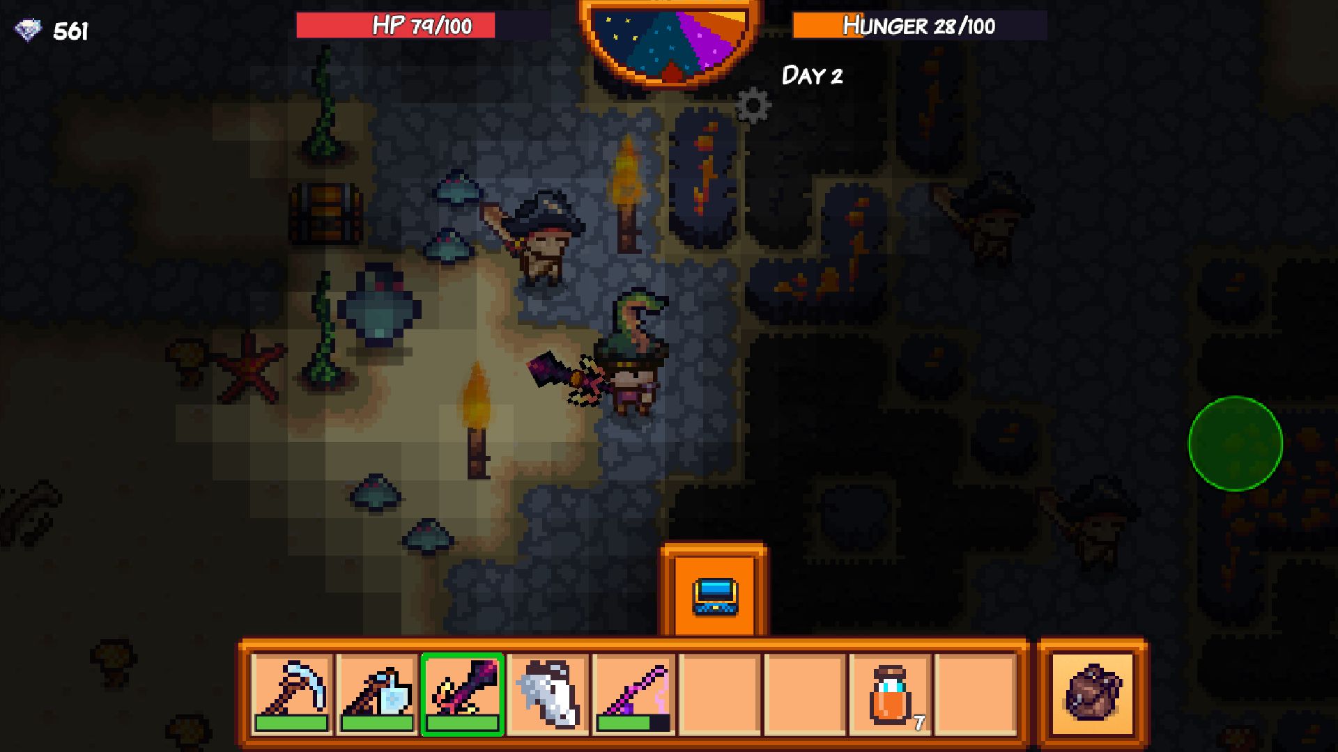 Screenshot of Pixel Survival Game 3 (Unreleased)