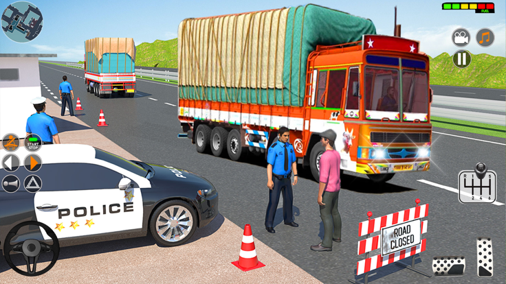 Indian Offroad Truck Games 3D游戏截图